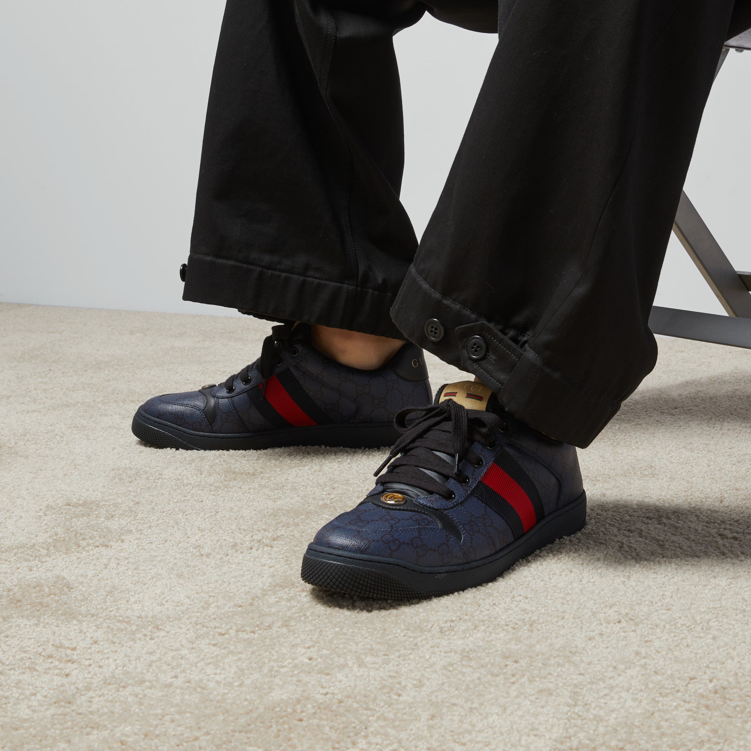 Gucci Screener Web GG Sneakers