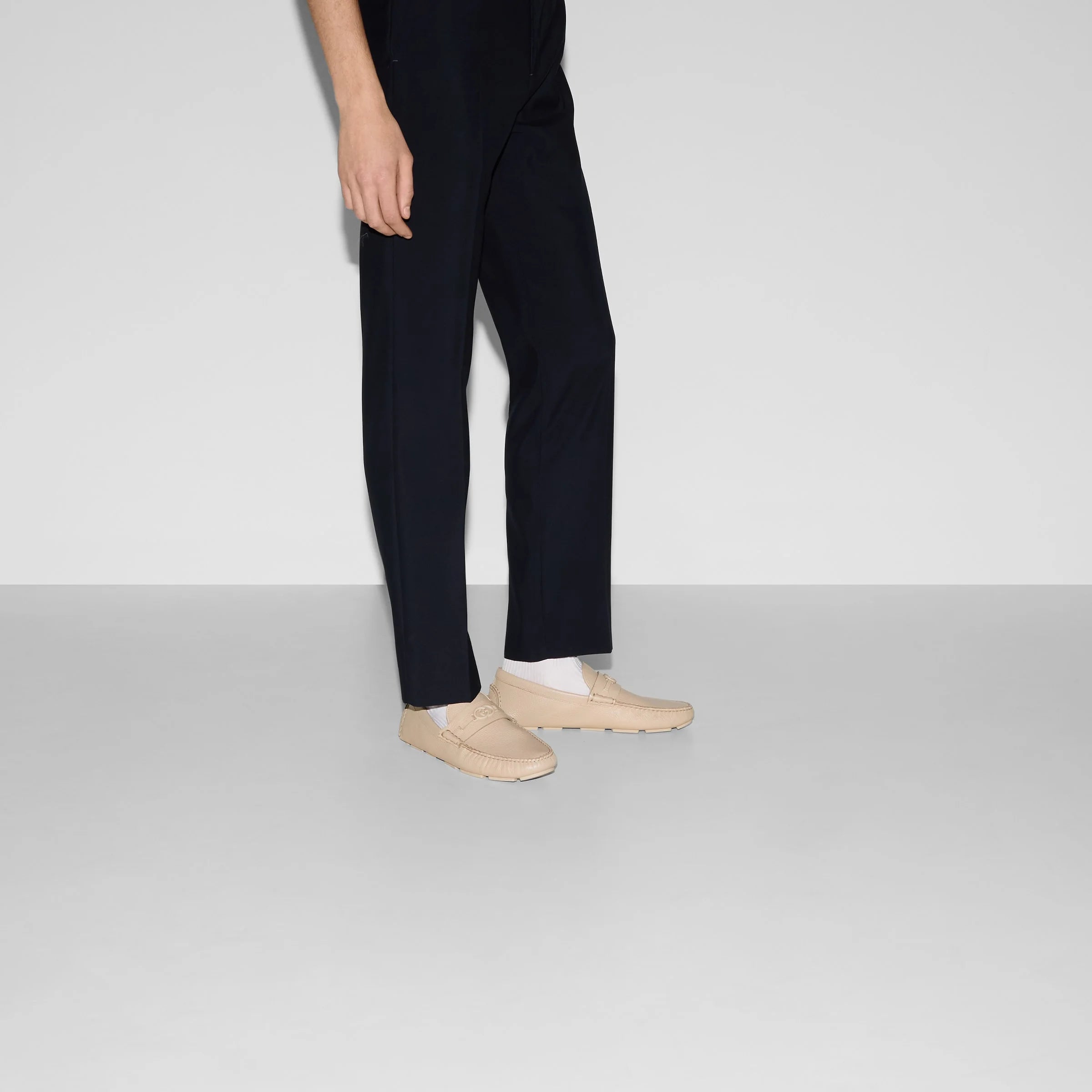 Gucci Interlocking G Driver Loafers