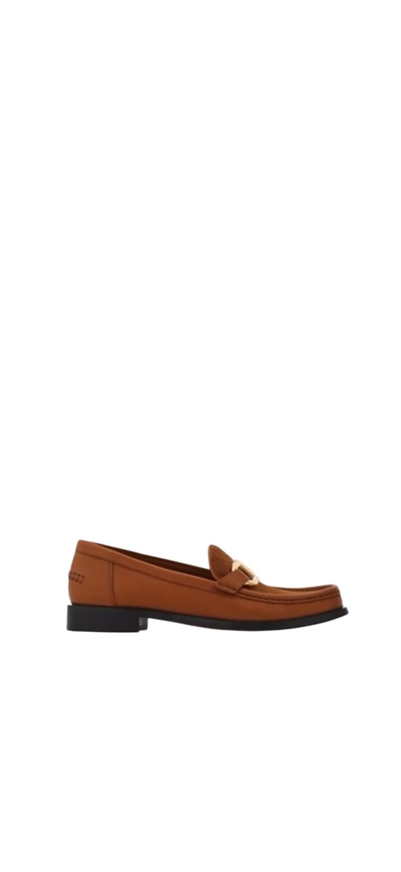 Ferragamo Gancini Ornament Moccasin