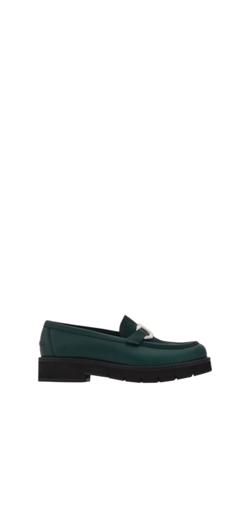 Ferragamo Gancini Ornament Moccasin