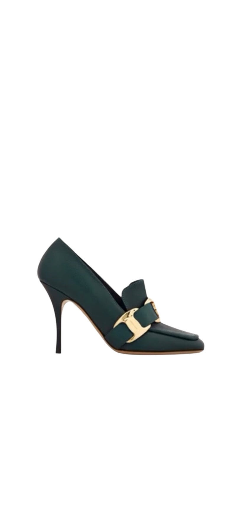 Ferragamo Maxi Vara Plate Pump