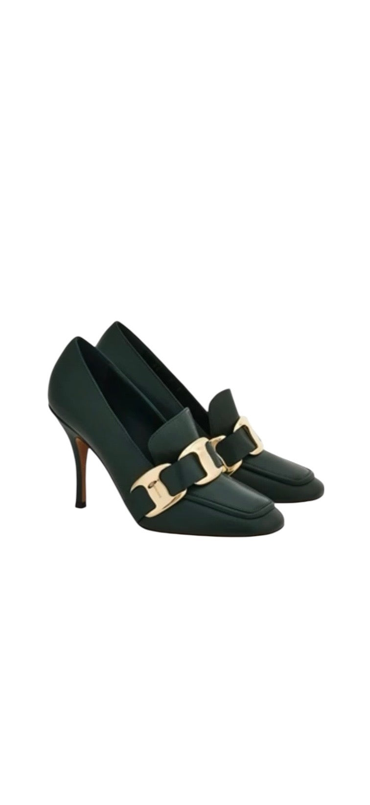 Ferragamo Maxi Vara Plate Pump