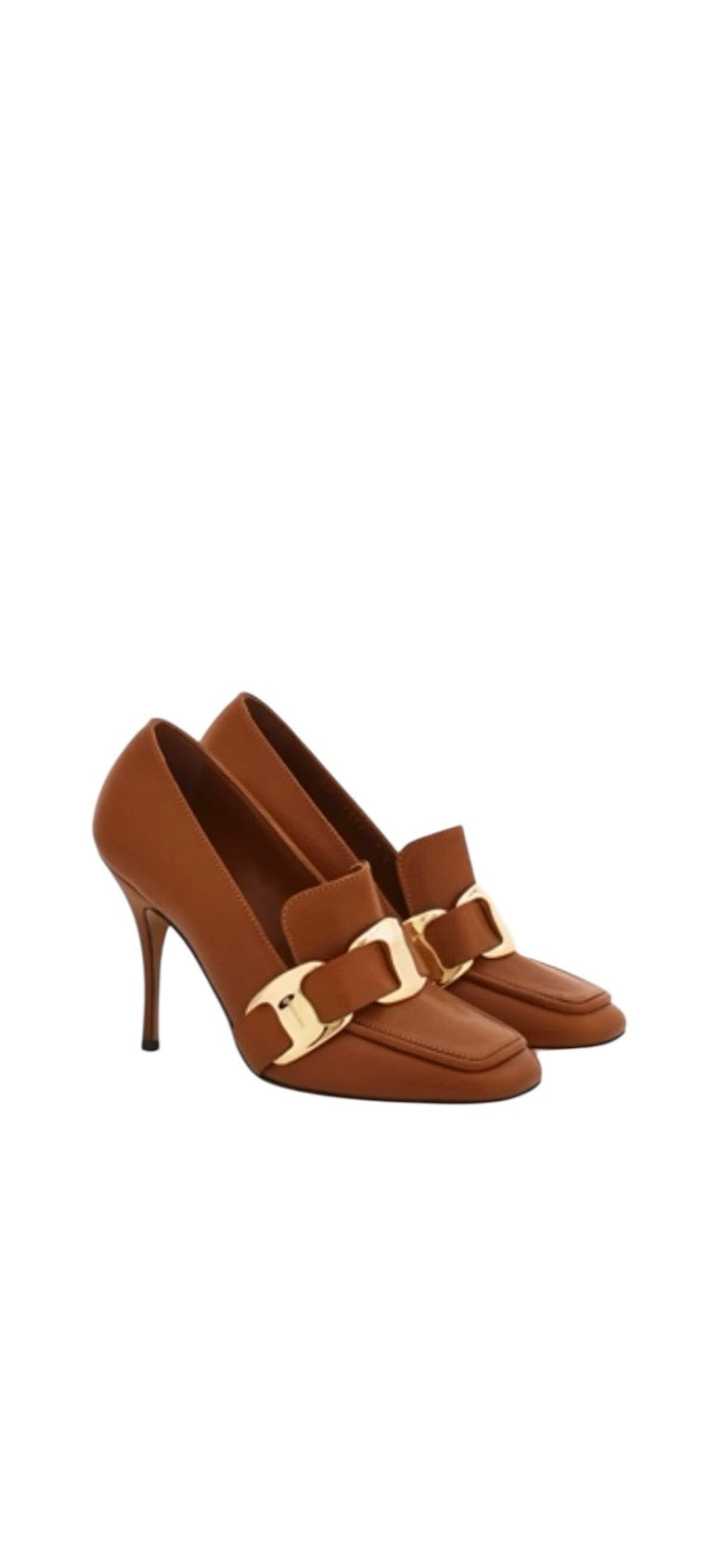 Ferragamo Maxi Vara Plate Pump