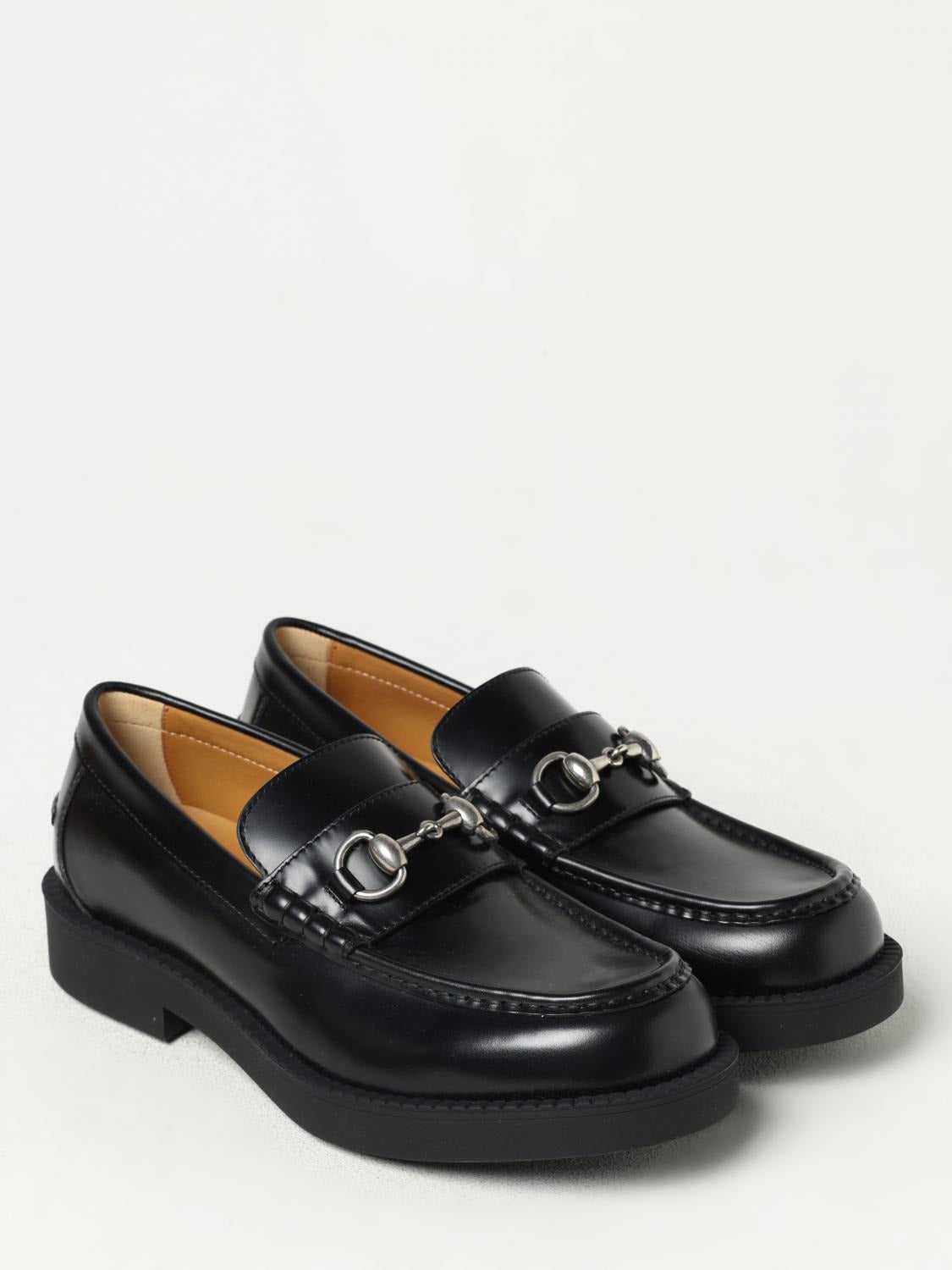 Gucci Horsebit Leather Loafers