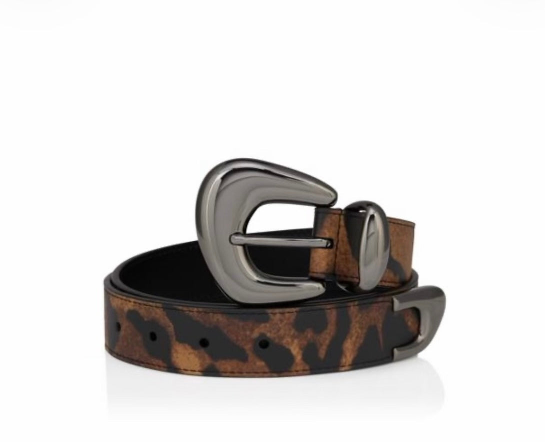 Christian Louboutin Bubble Calf Belt