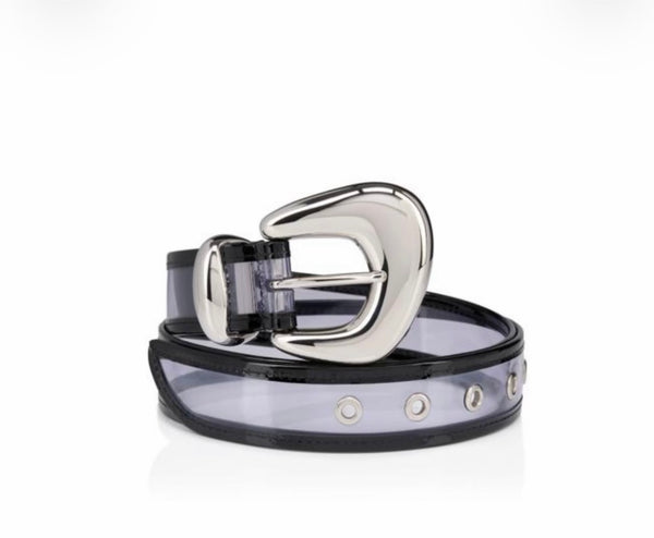 Christian Louboutin Bubble PVC Patent Belt