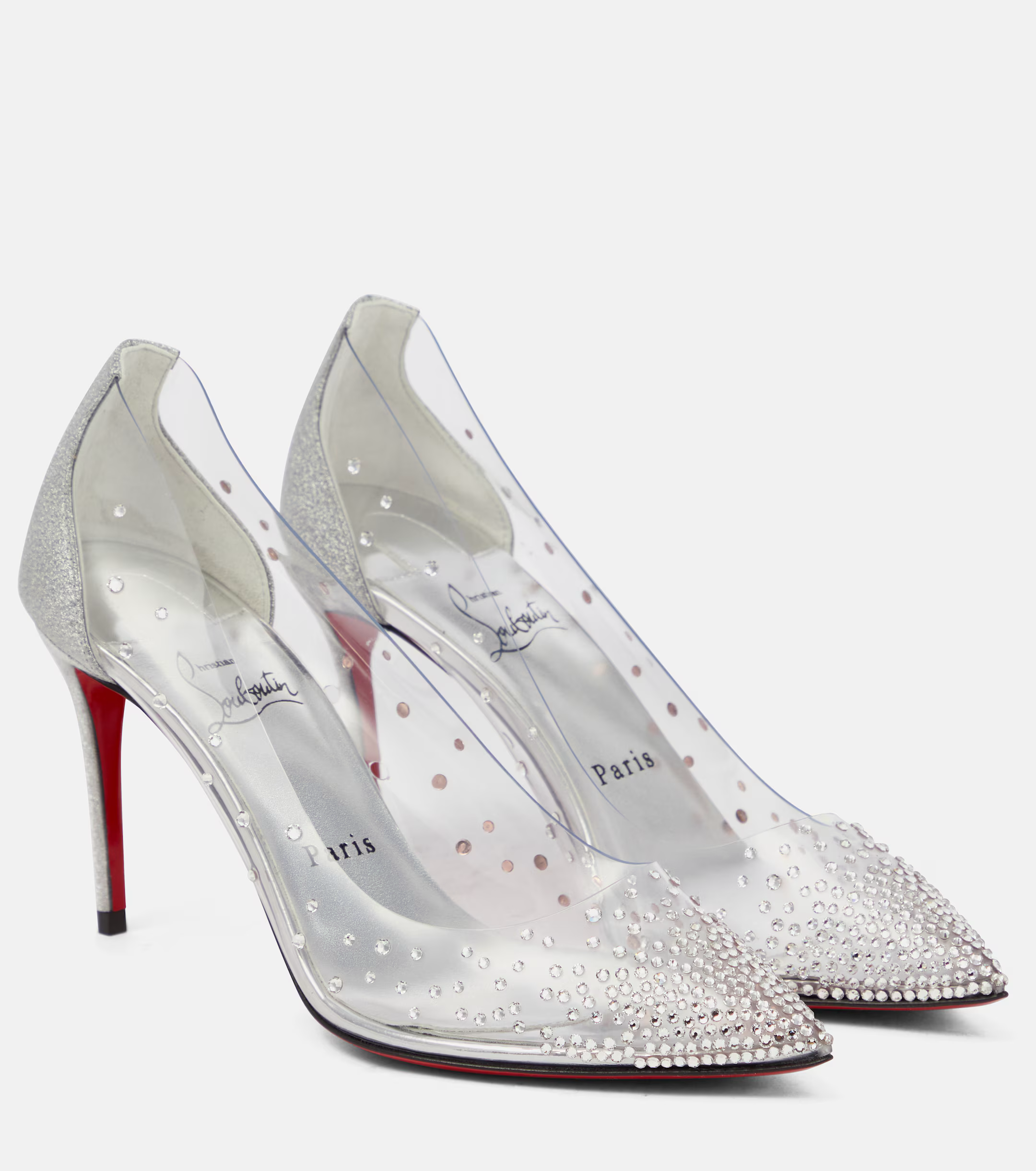 Christian Louboutin Degrastrass PVC Pumps