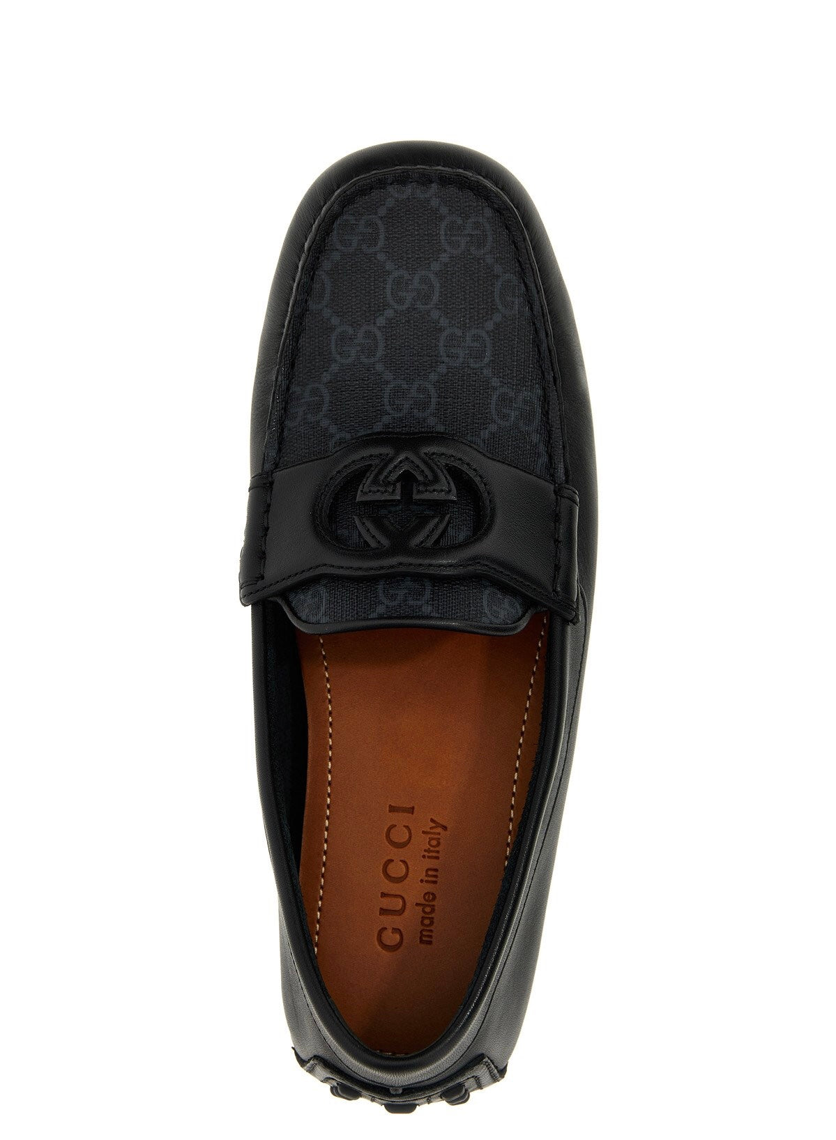 Gucci Interlocking G Driver Loafers