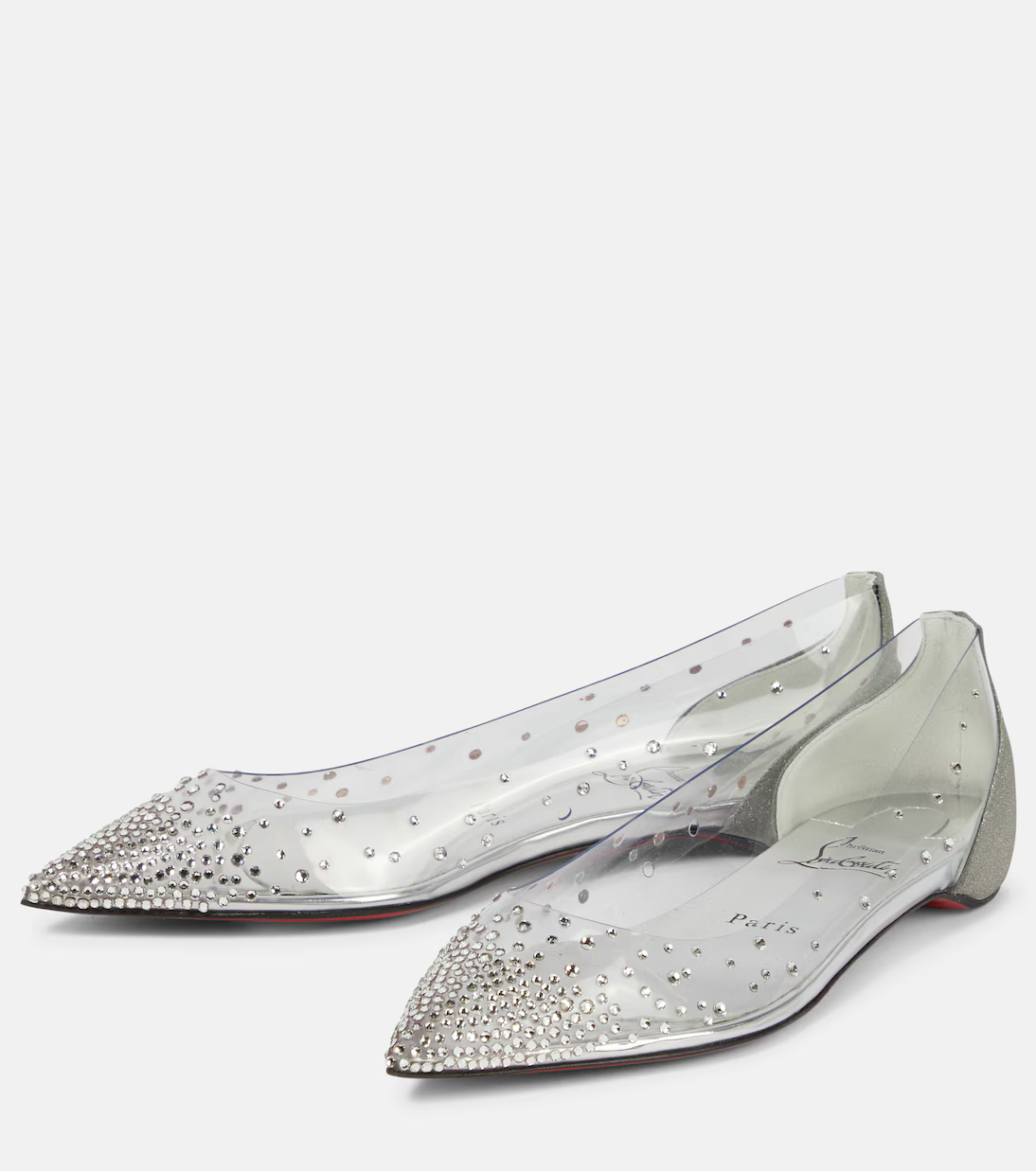 Christian Louboutin Degratrass PVC Flats