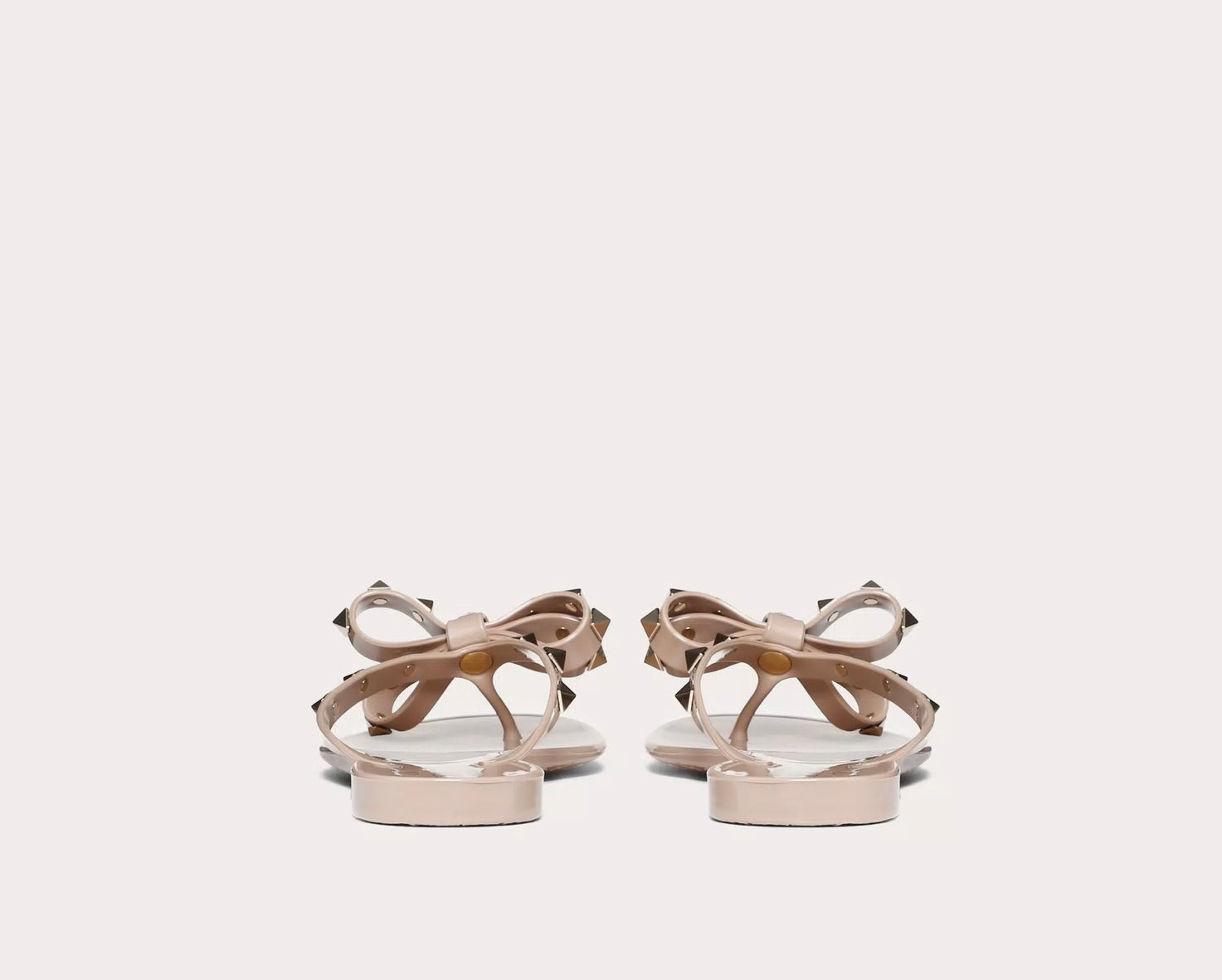 Valentino Garavani Rockstud rubber slippers