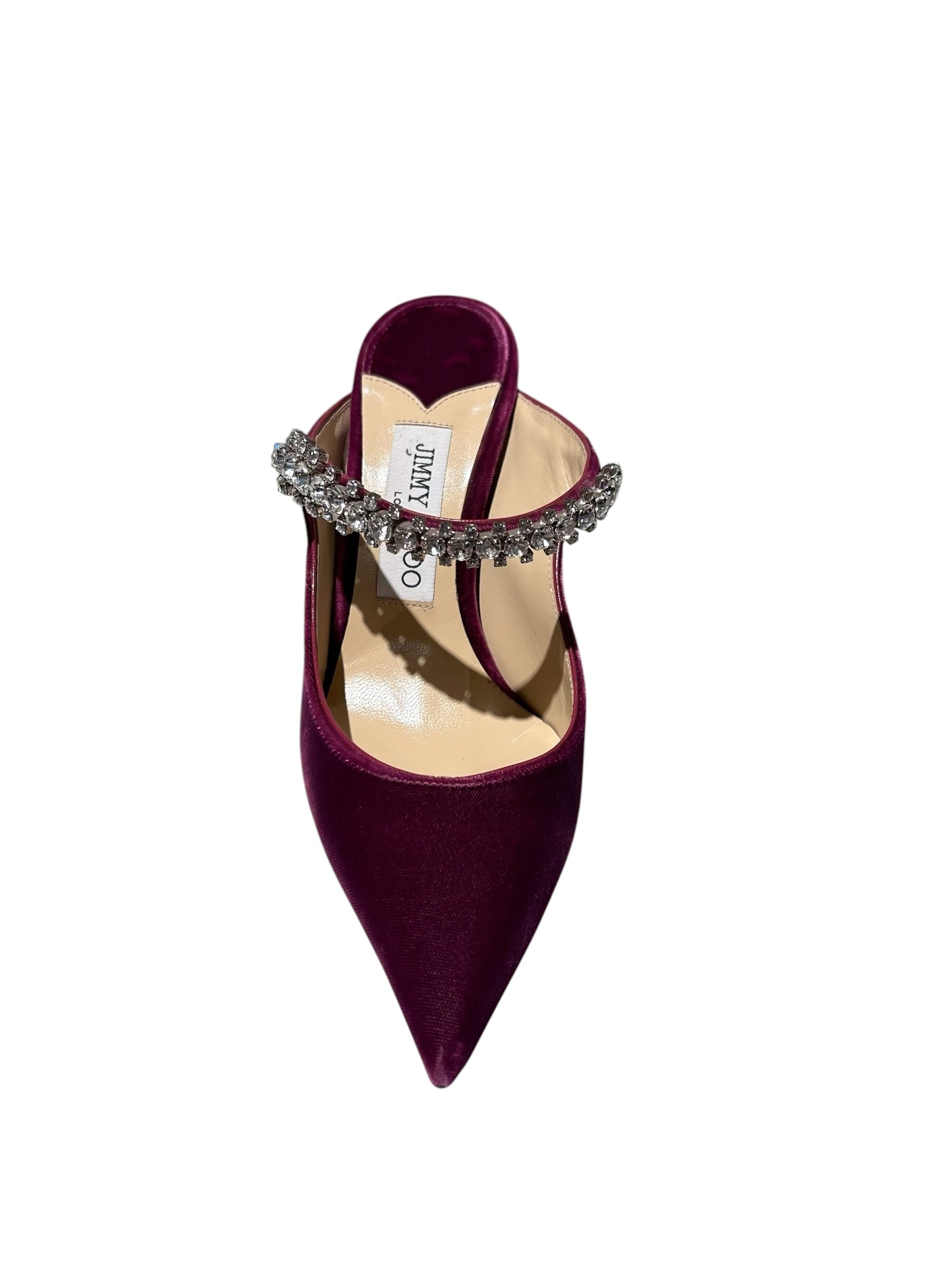Jimmy Choo Bing Velvet Mules