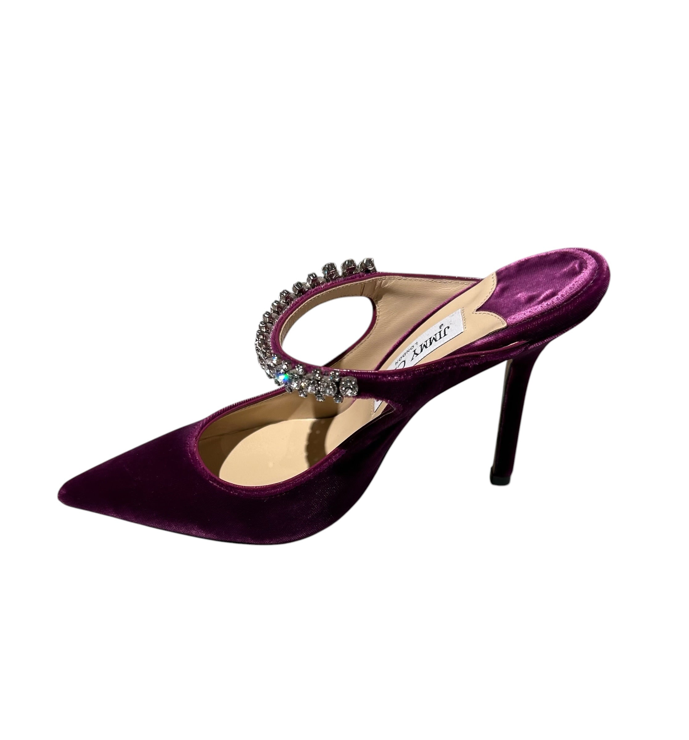 Jimmy Choo Bing Velvet Mules