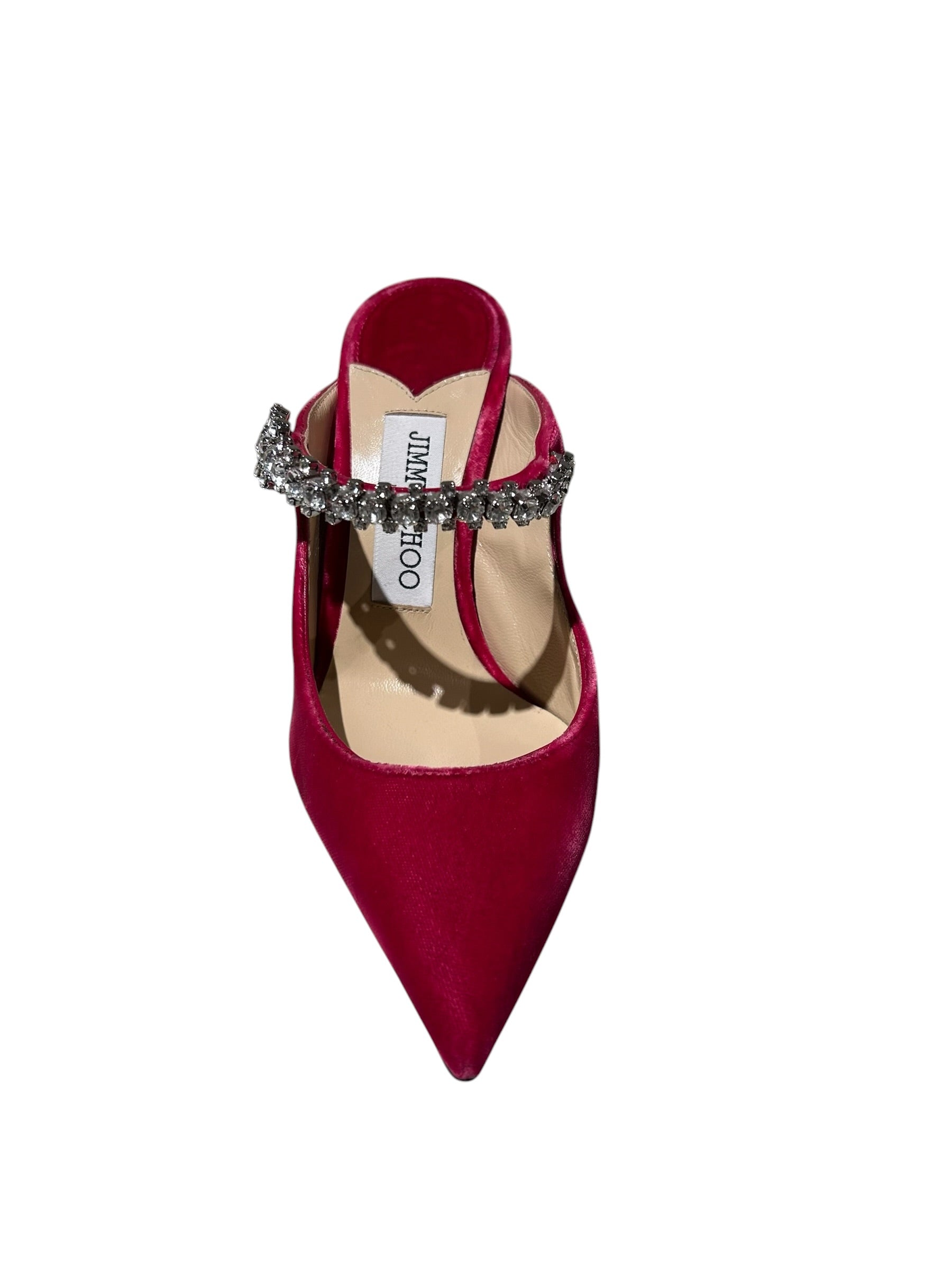 Jimmy Choo Bing Velvet Mules