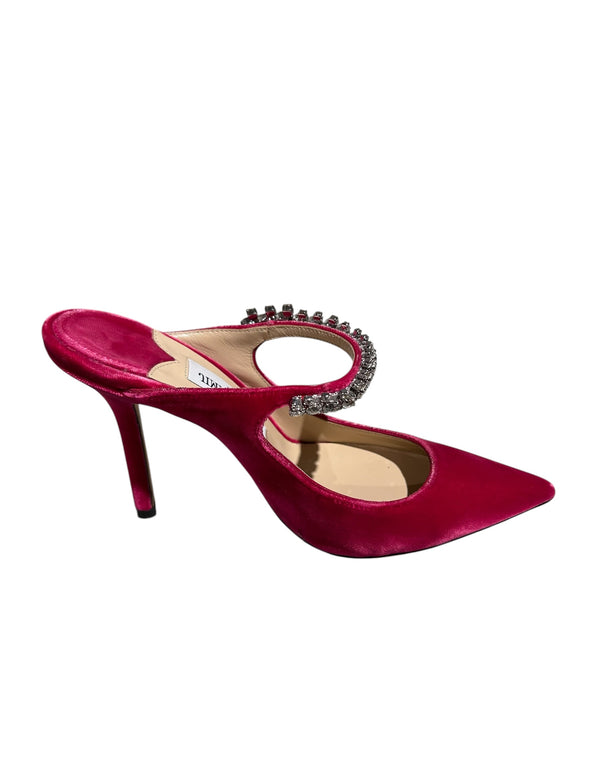 Jimmy Choo Bing Velvet Mules
