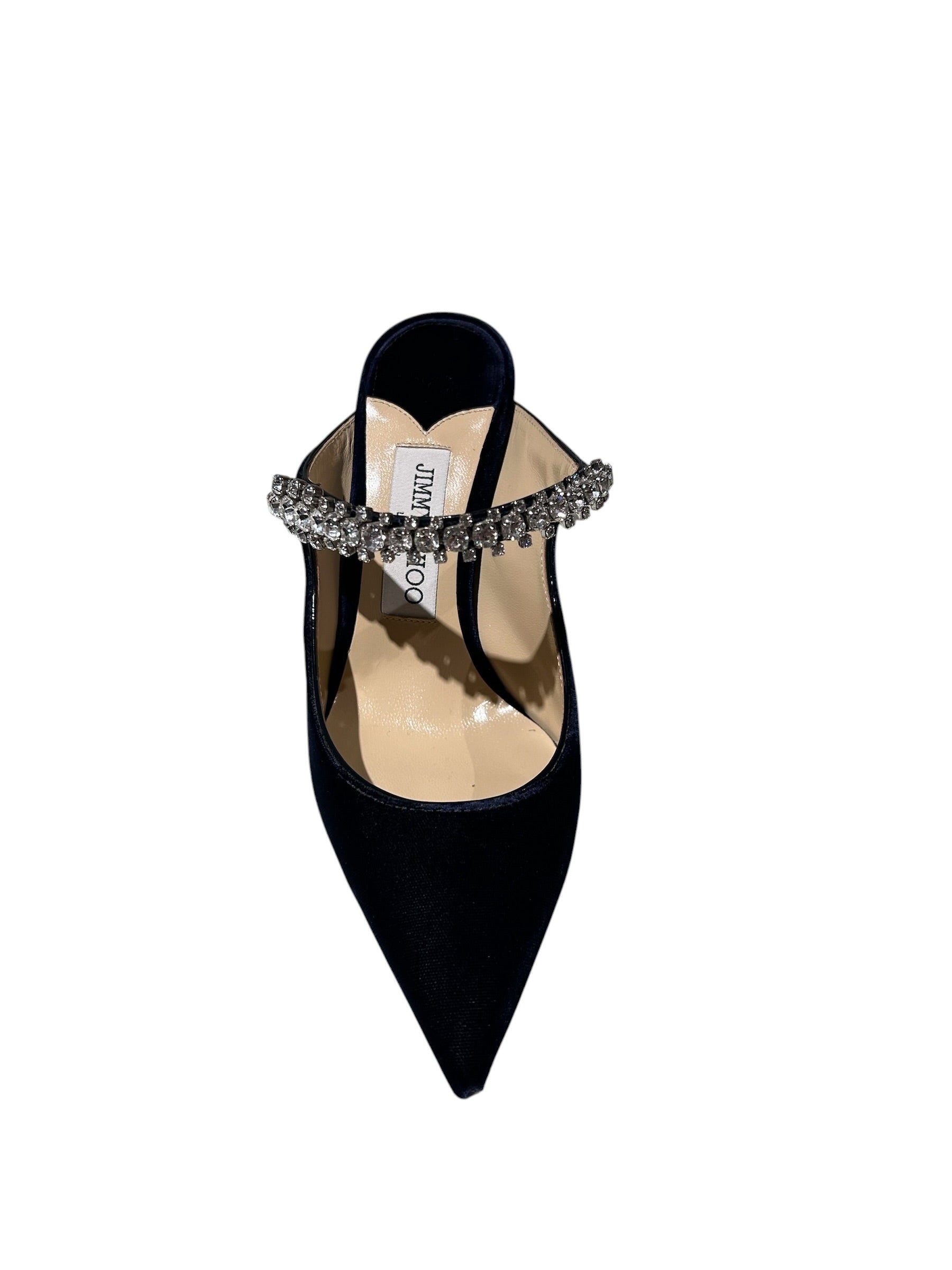 Jimmy Choo Bing Velvet Mules