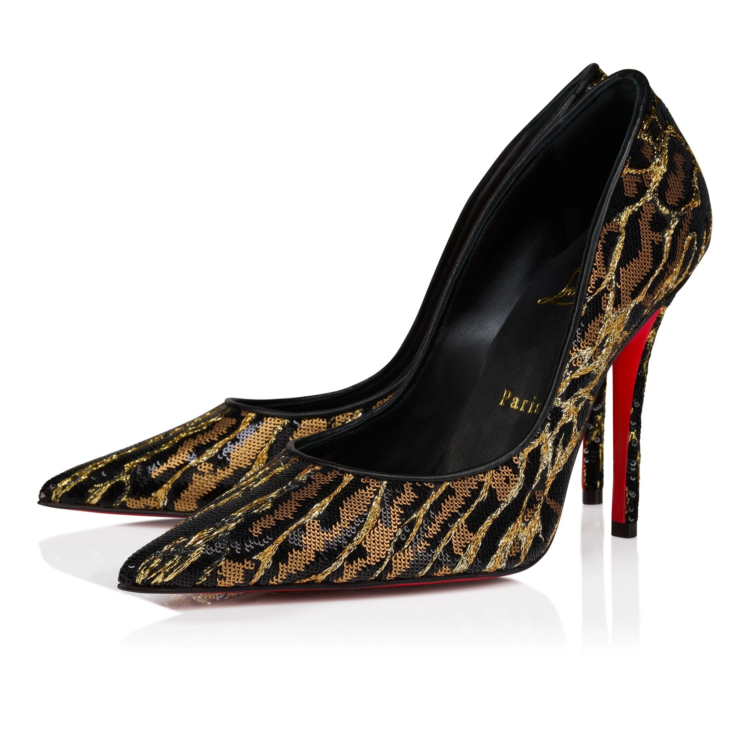 Christian Louboutin Miss Z Ocelot Pumps