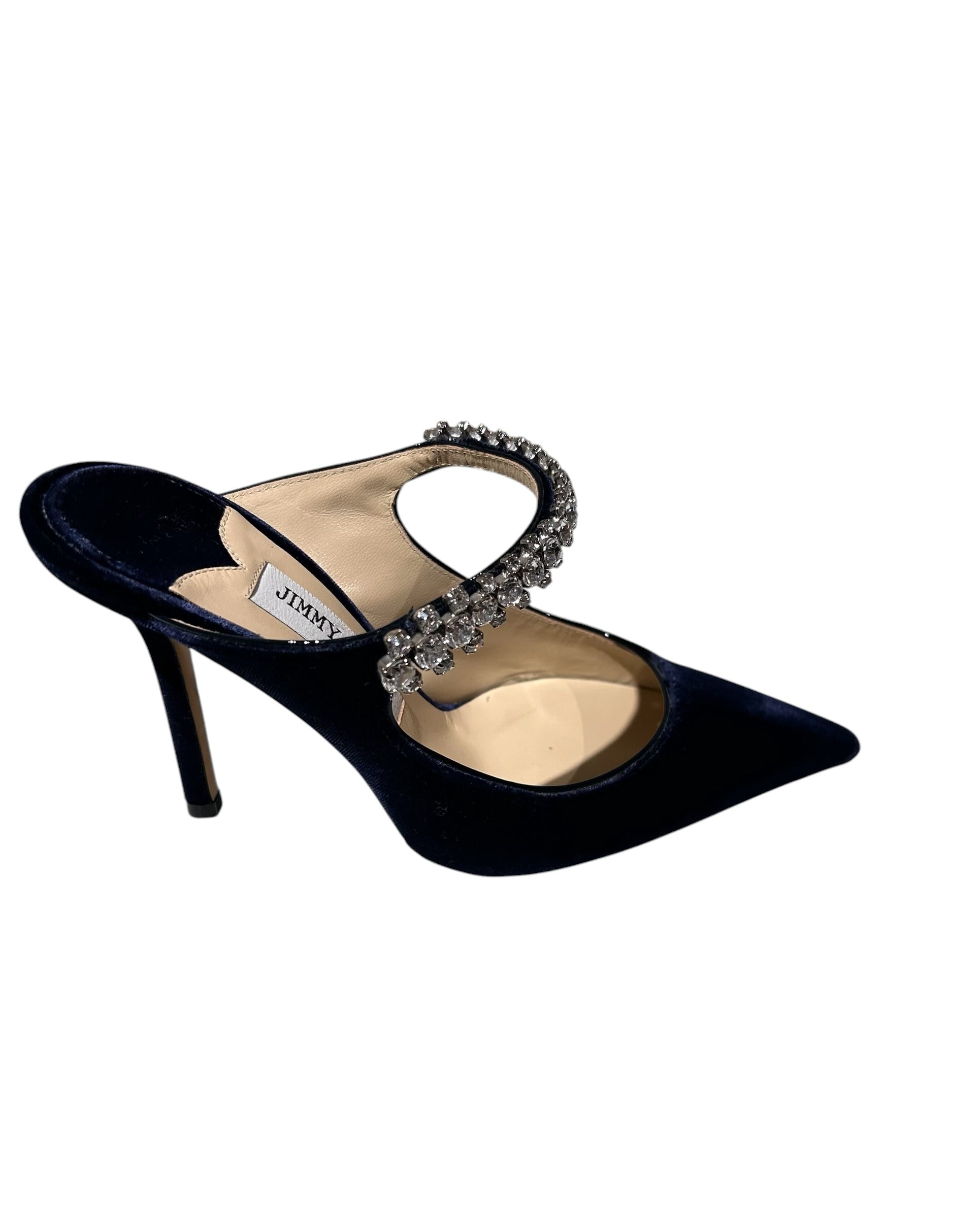 Jimmy Choo Bing Velvet Mules