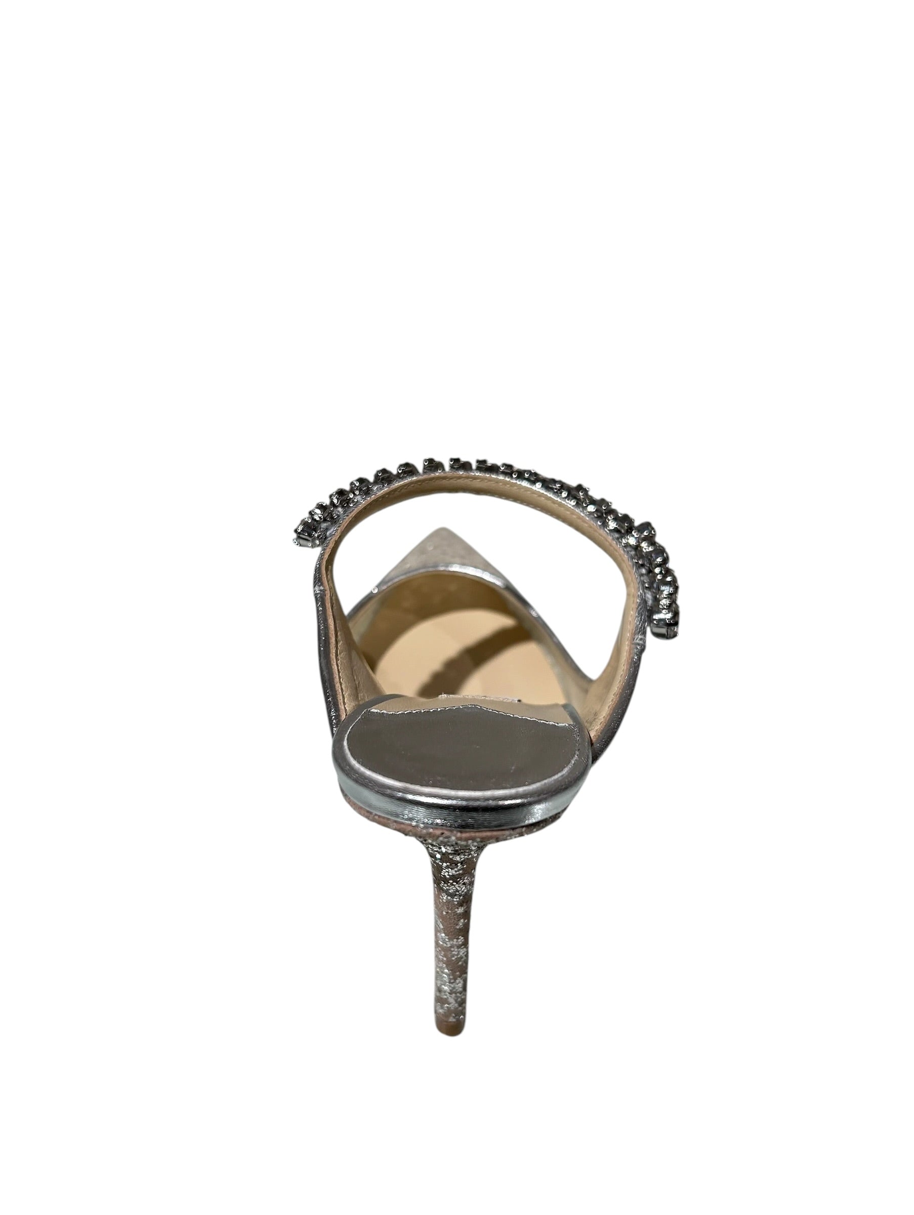Jimmy Choo Bing Crystal Strap  Mules