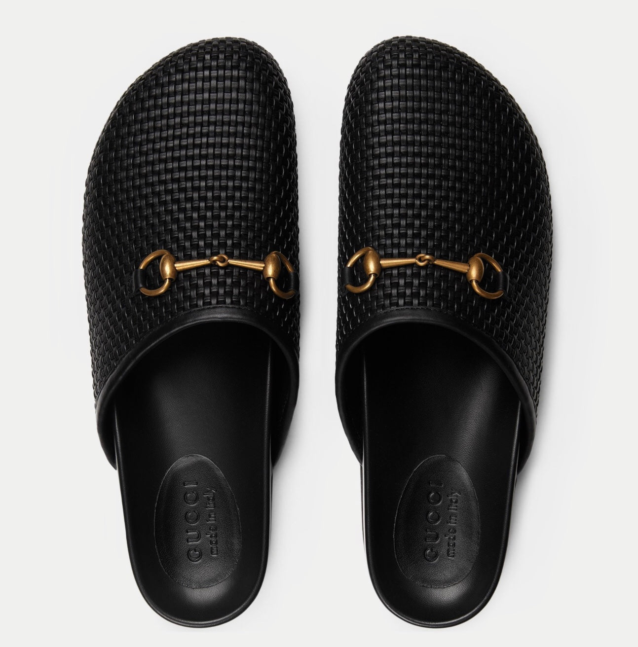 Gucci Horsebit Leather Slipper Mules