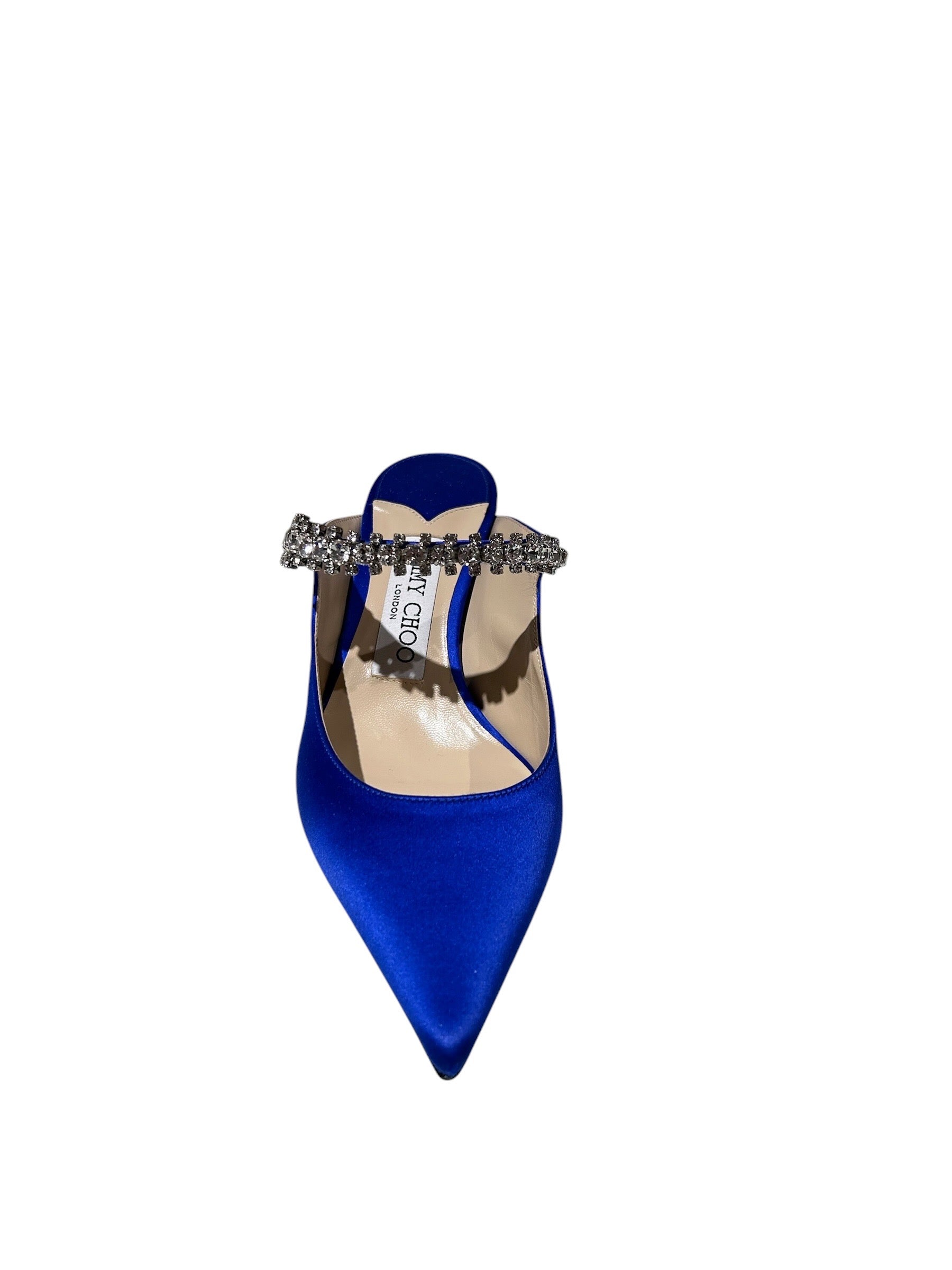 Jimmy Choo Bing Crystal Strap Mules