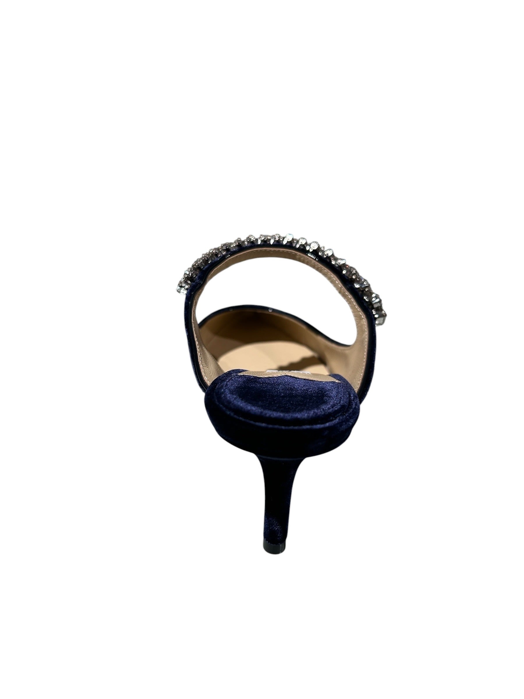 Jimmy Choo Bing Crystal Strap Mules