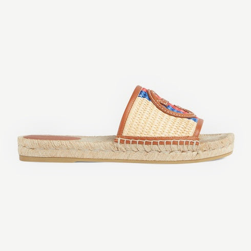 Gucci Interlocking G espadrille Slides