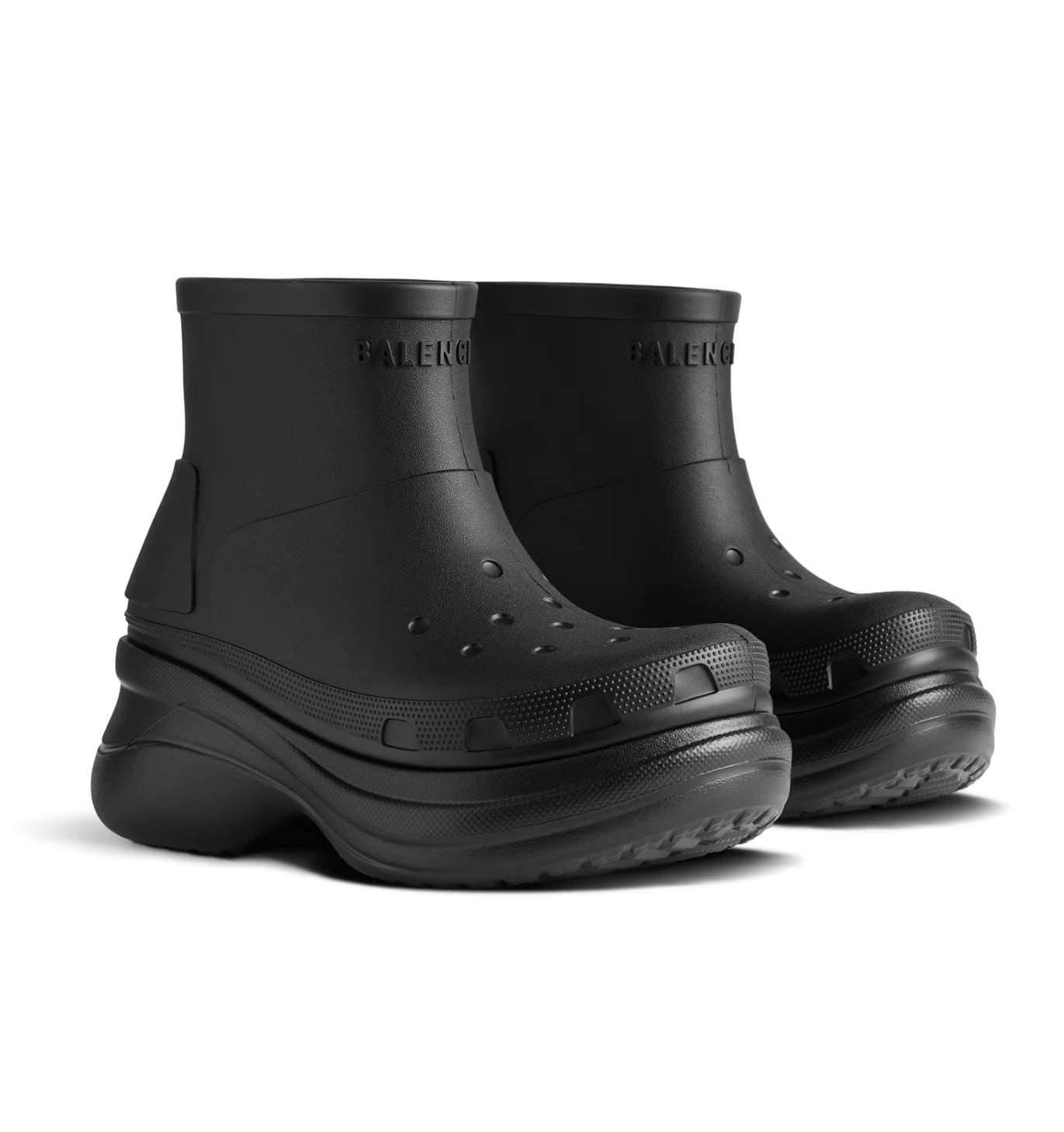 BALENCIAGA MEN’S CROCS BOOTS