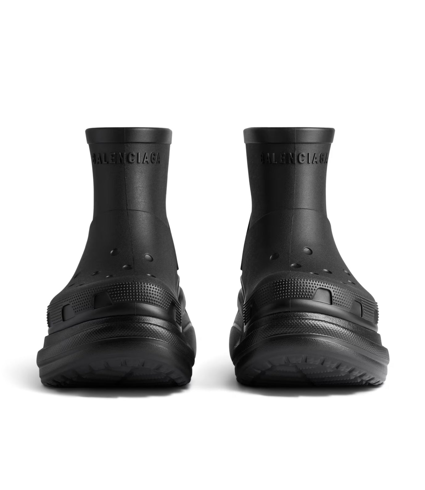 BALENCIAGA MEN’S CROCS BOOTS