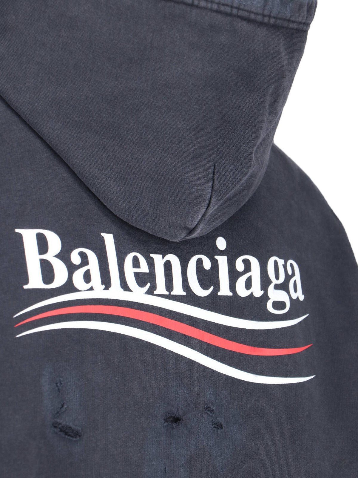 BALENCIAGA WOMEN’S POLITICAL CAMPAIGN HOODIE