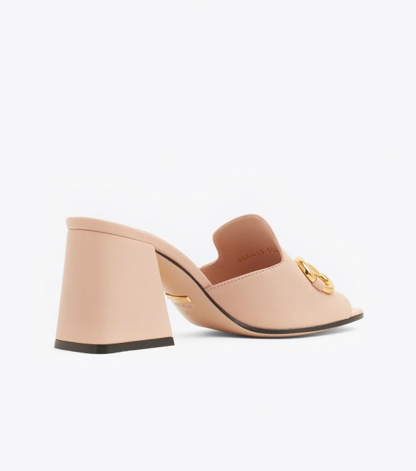 Gucci Horsebit Heel Mules in Pink