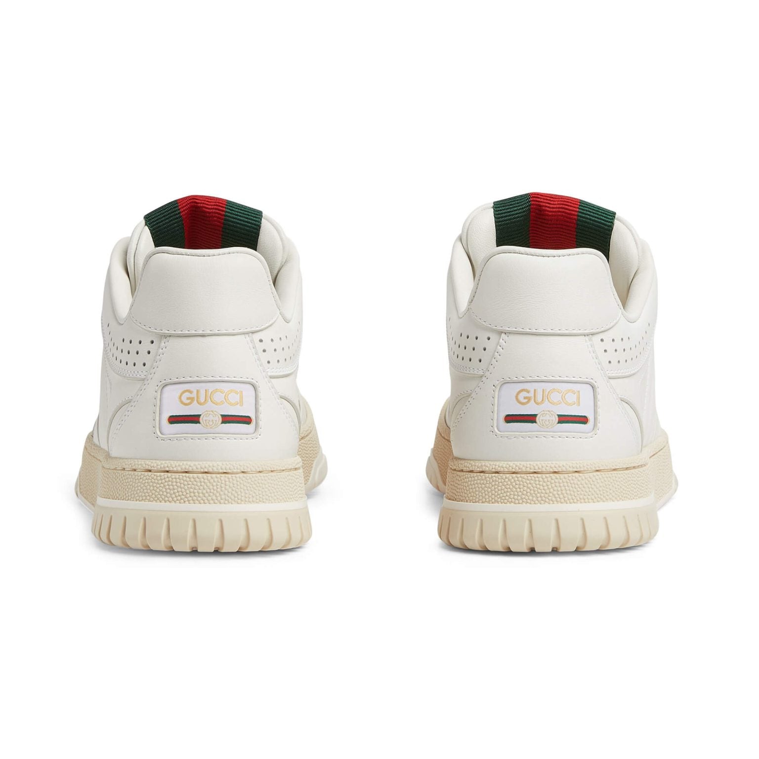 Gucci Re-Web Leather Sneakers