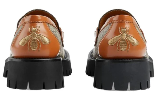 Gucci GG Lug Sole Loafers