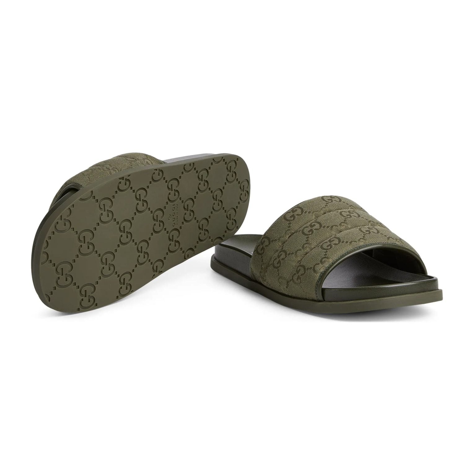 Gucci GG Padded Slide Sandals