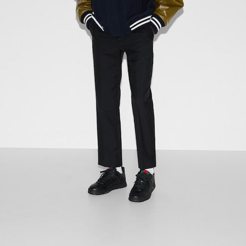 Gucci Re-Web Leather Sneakers
