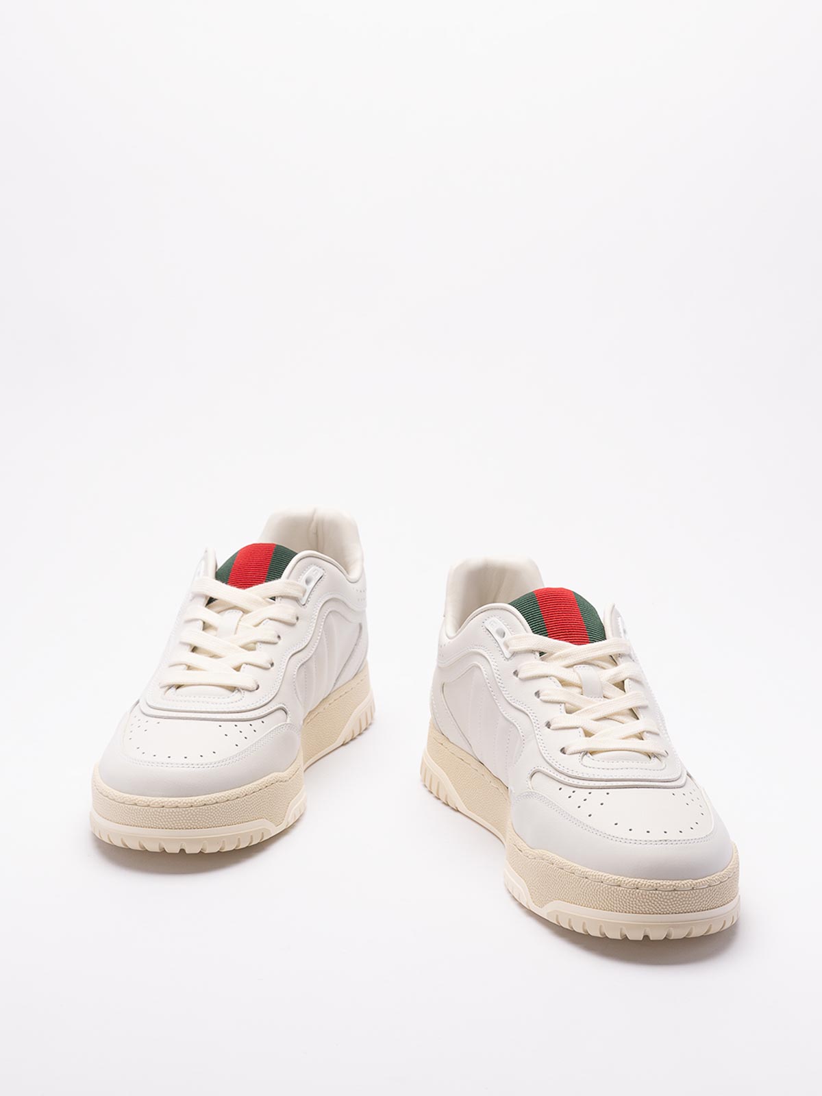Gucci Re-Web Leather Sneakers