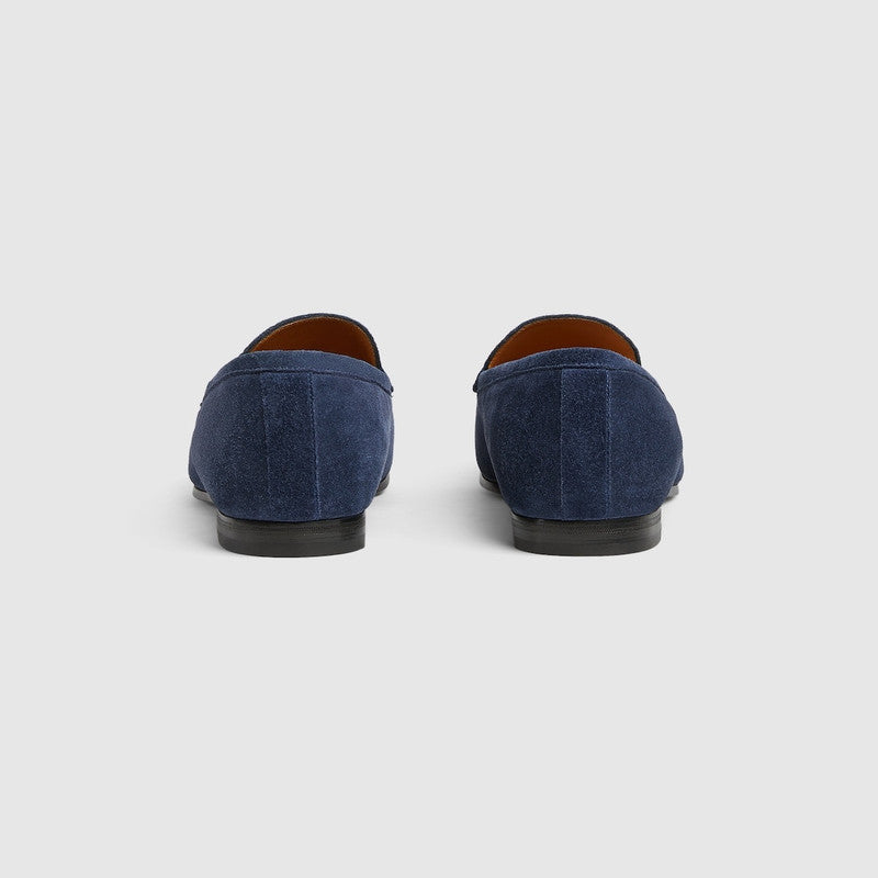 Gucci Horsebit GG Suede Loafers