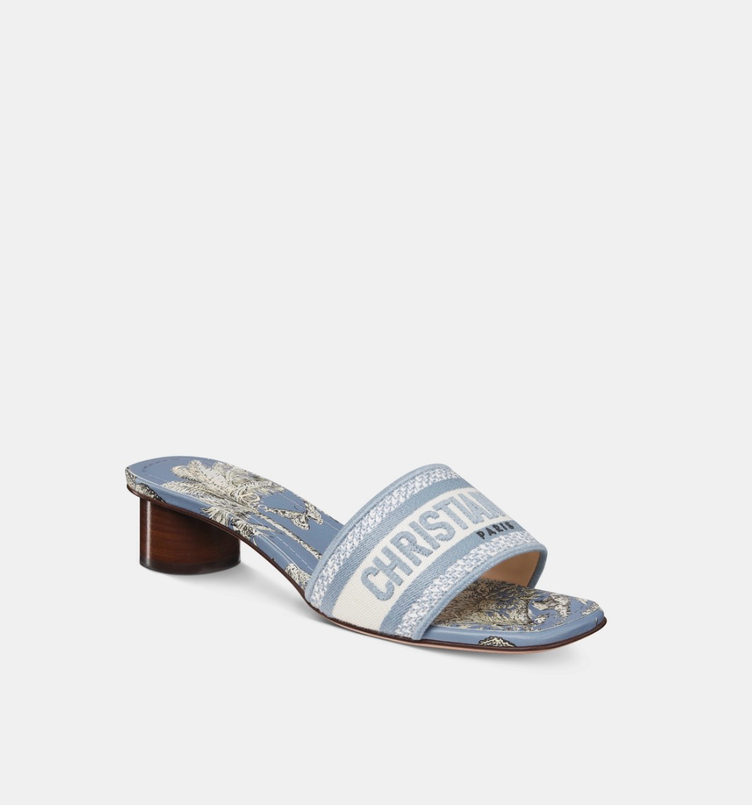 Dior Dioriviera Dway Heeled Slides