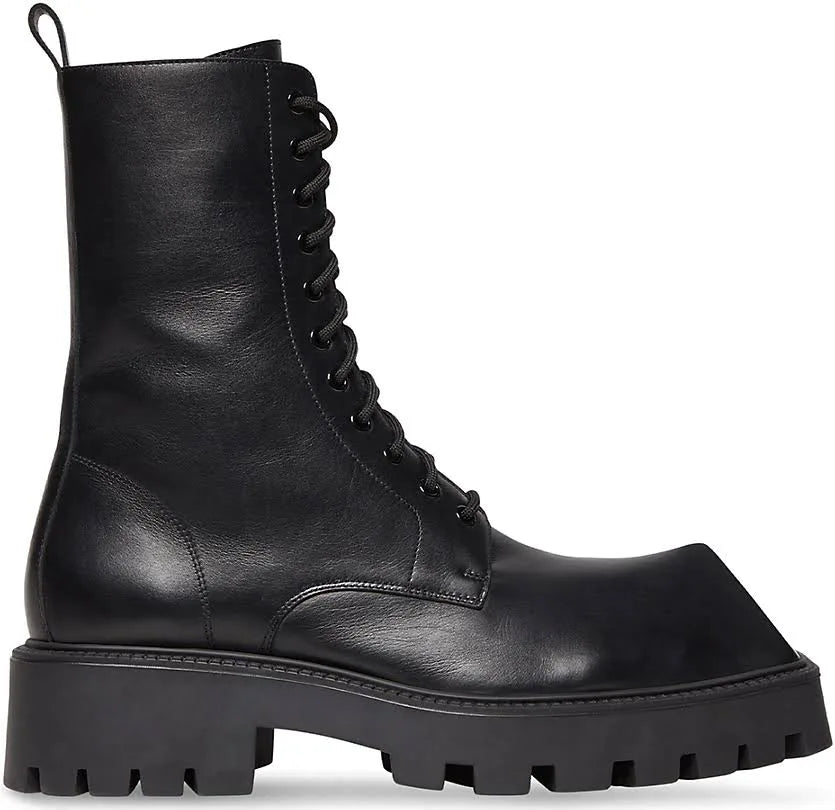 Balenciaga Rhino Lace Up Boots