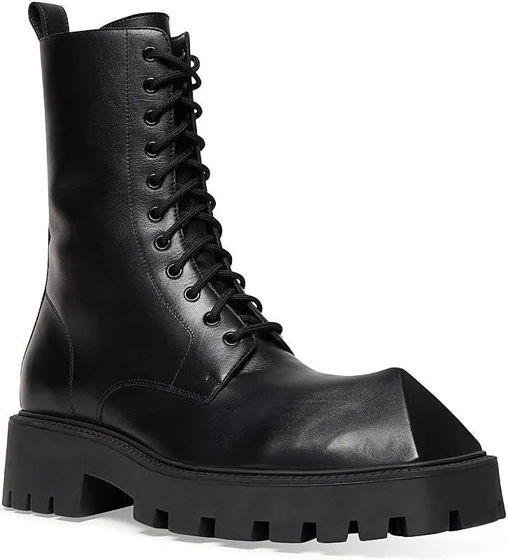 Balenciaga Rhino Lace Up Boots
