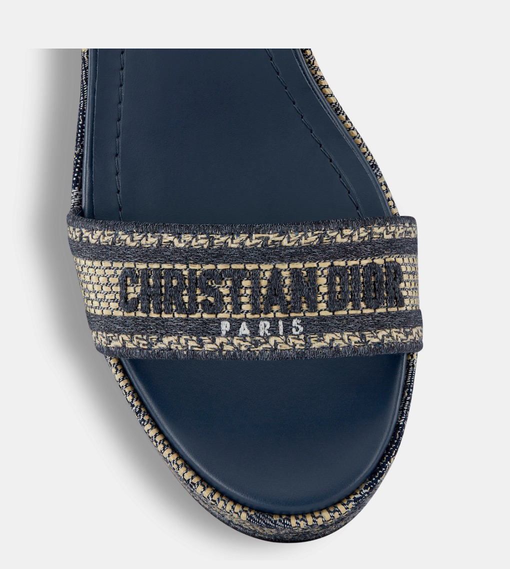 Dior Dway Wedge Sandals