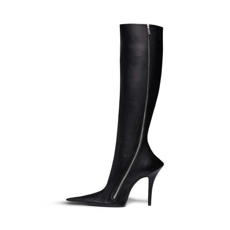 Balenciaga Witch Leather Boots