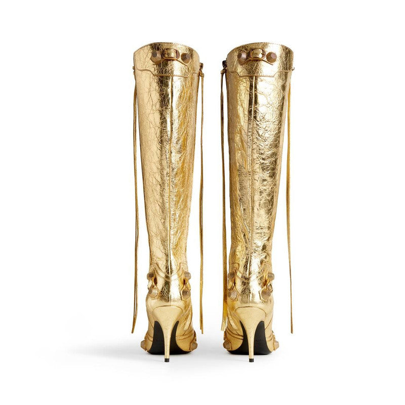 Balenciaga Cagole Metallized Boots