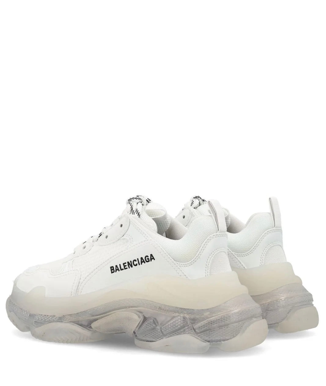 Balenciaga Triple S mesh and leather sneakers