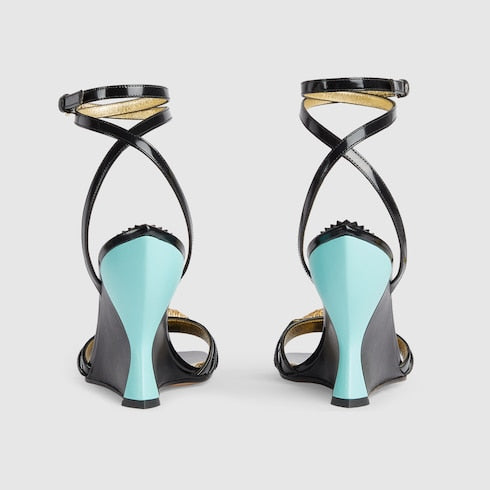 Gucci Snake Hardware High Heel Sandals