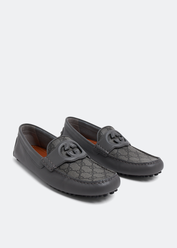 Gucci Interlocking G Driver Loafers