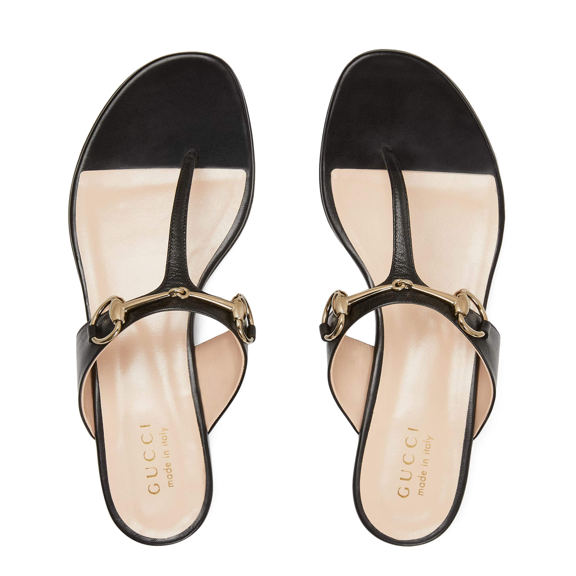 Gucci Horsebit Thong Sandals