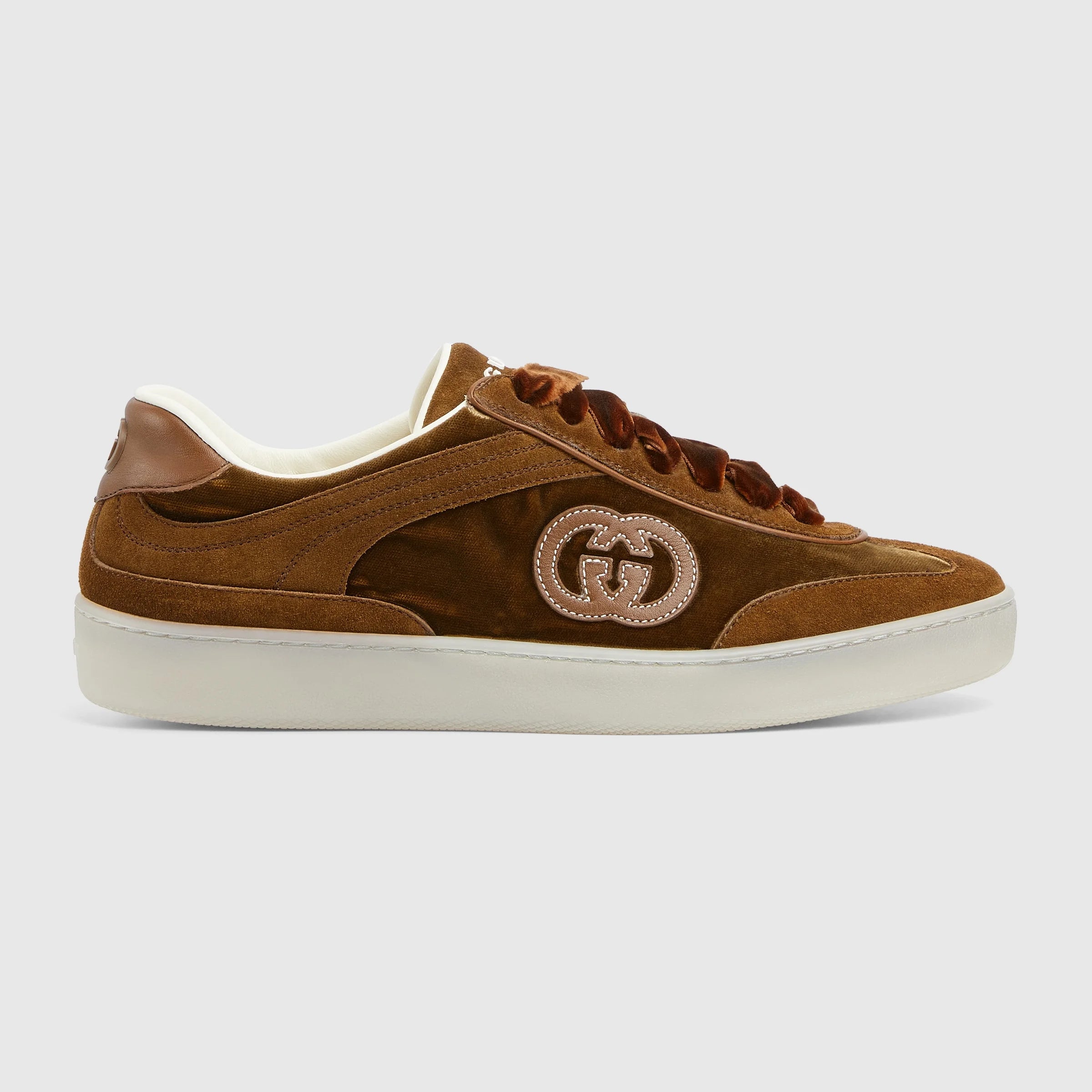 Gucci G75 Velvet Sneakers