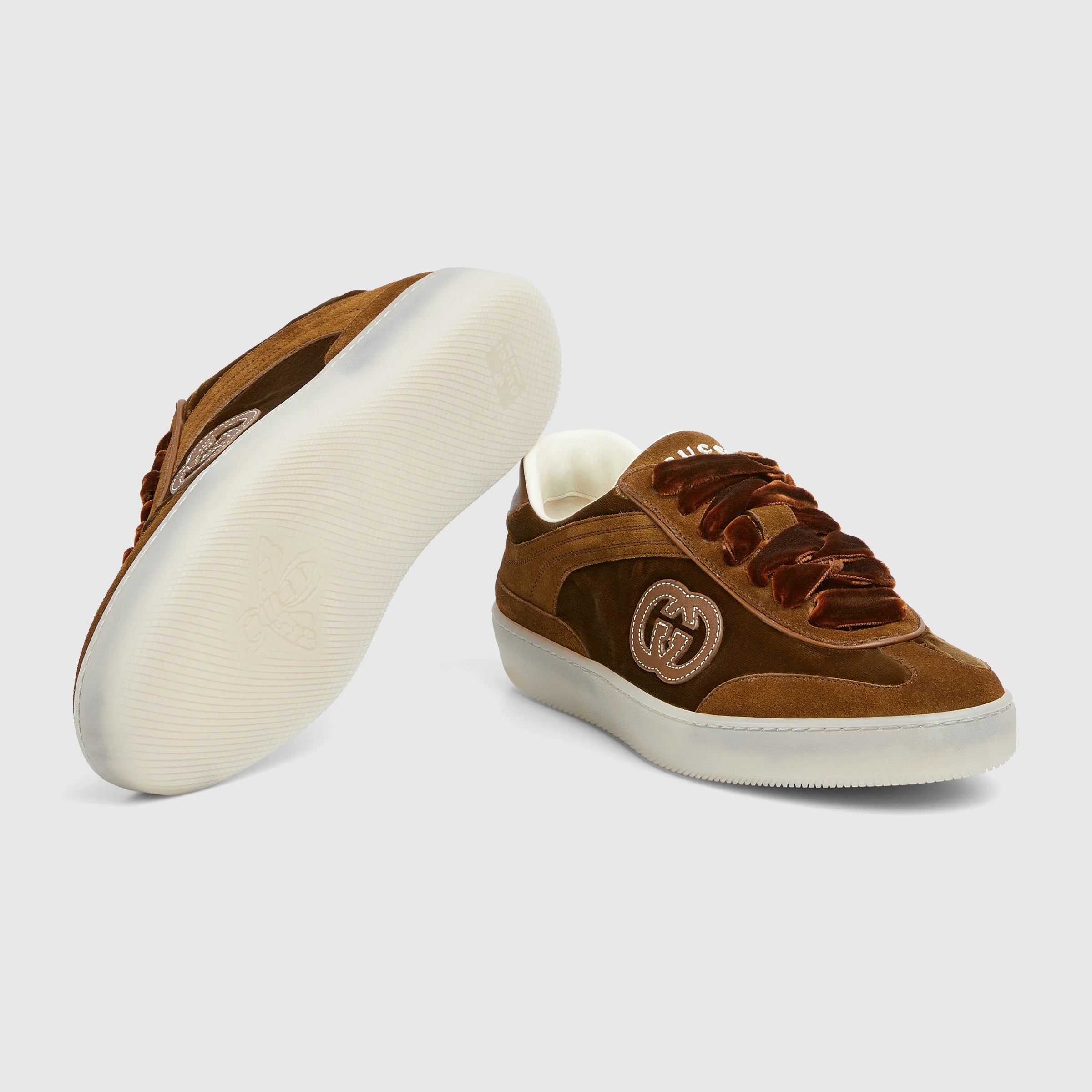 Gucci G75 Velvet Sneakers