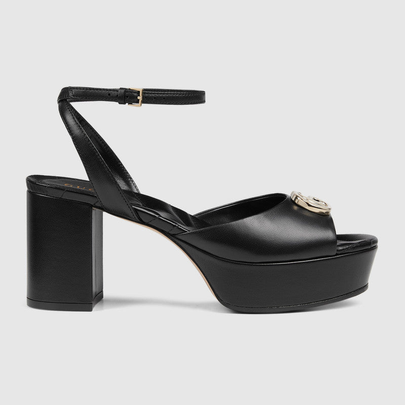 Gucci Double G Platform Sandals