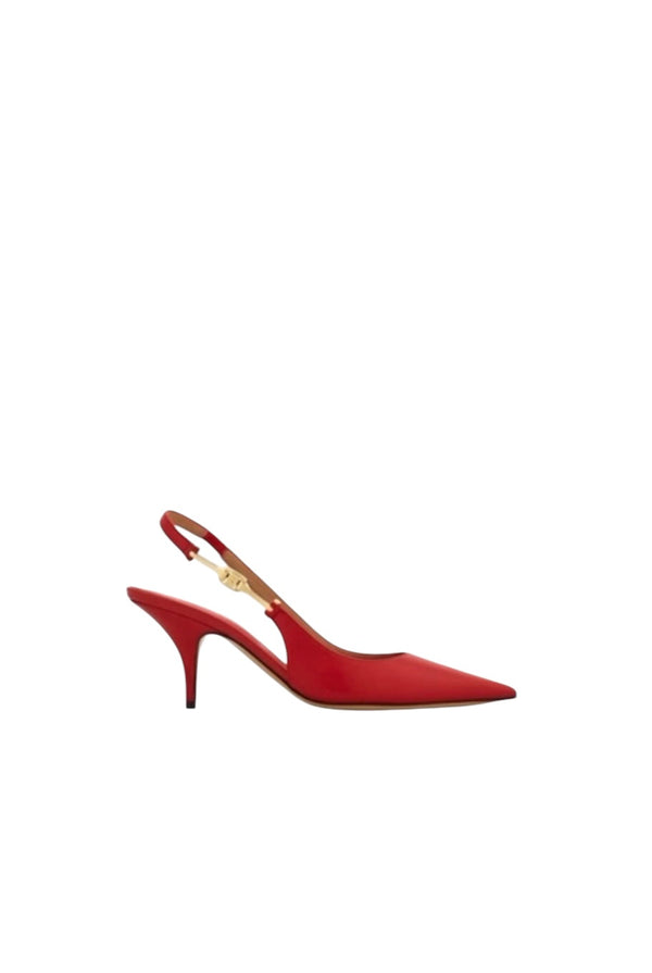 Ferragamo F-Buckle Slingback Pump